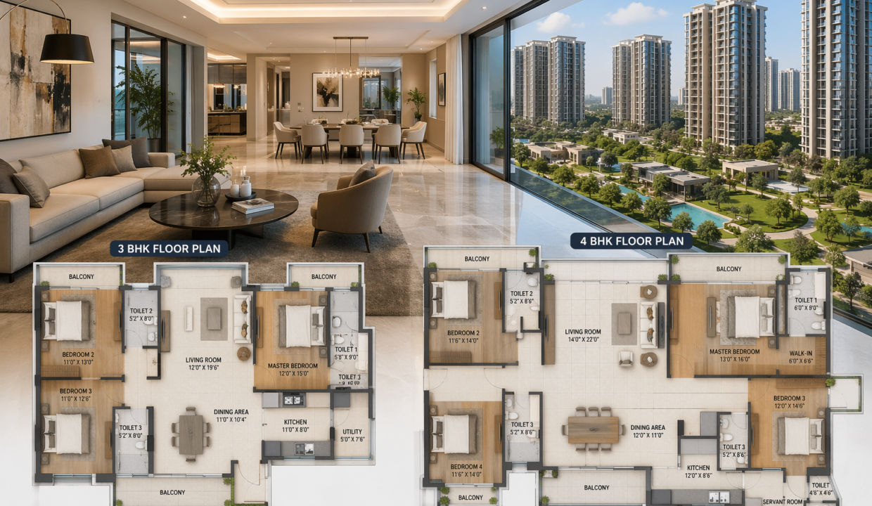 Oberoi Sector 58 Gurgaon Floor Plan