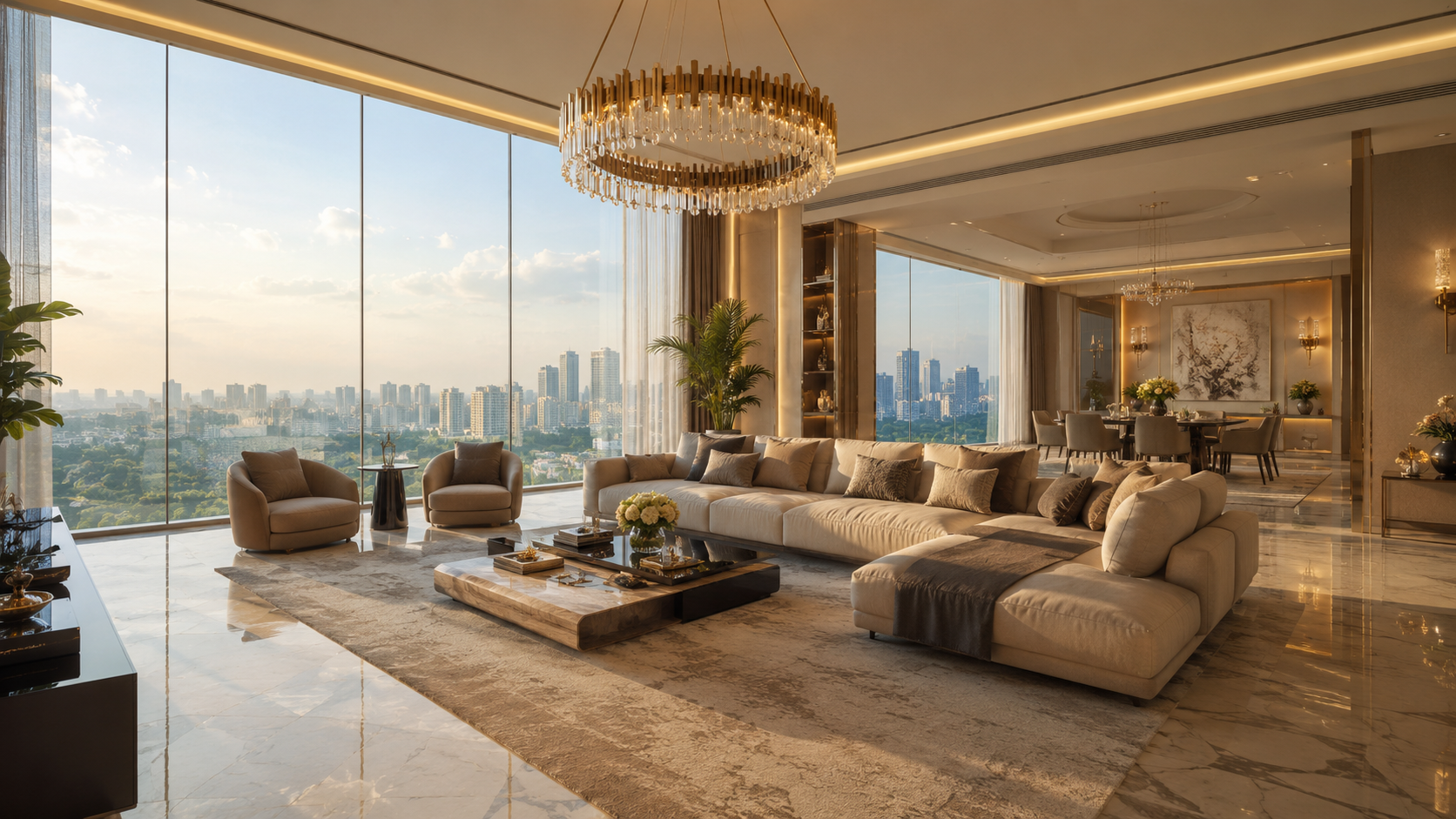 Luxury Residences on Golf Course Extension Road