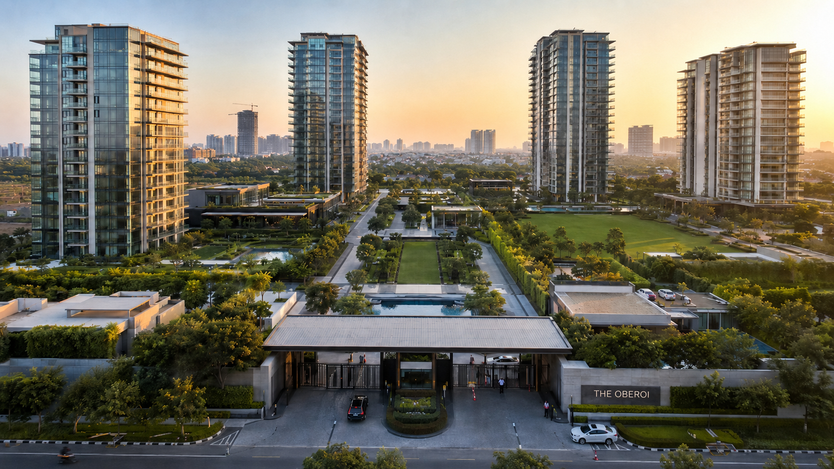 Luxury Residences on Golf Course Extension Road